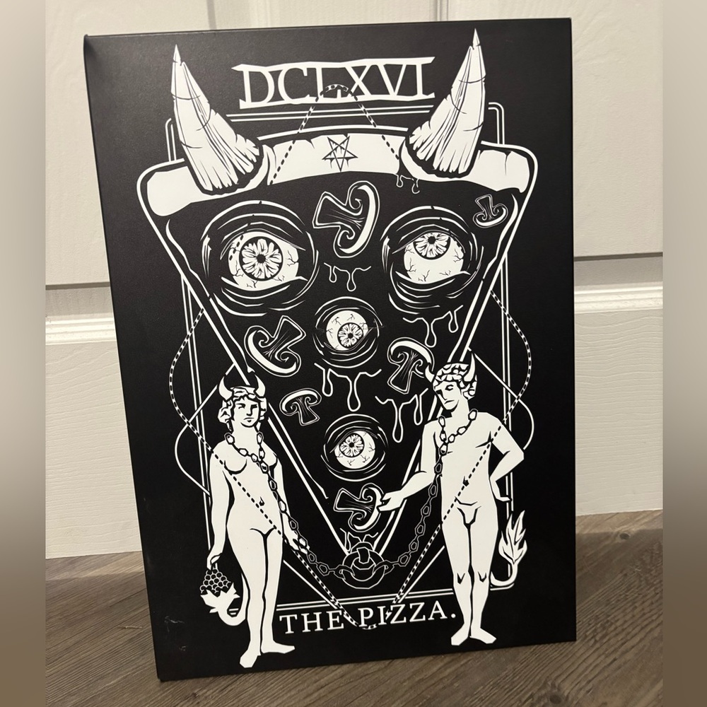 Displate The Pizza Metal Wall Hanging